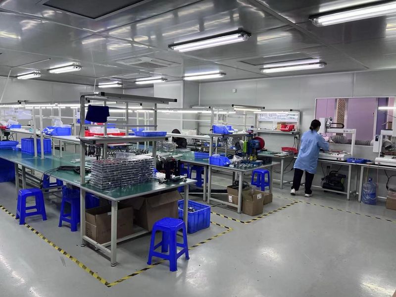Shenzhen Shangwen Electronic Technology Co., Ltd. línea de producción del fabricante