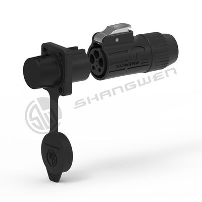 IP67 PBT Material 3pin  Male Female power Waterproof Connector