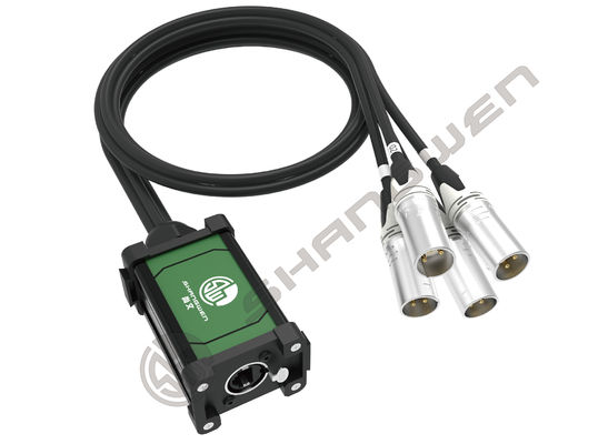 4-Channel 3-Pin XLR Audio Snake Cable for Stage Recording Studio Female Male Network Signal Extender Loud Speaker Cable Speakon