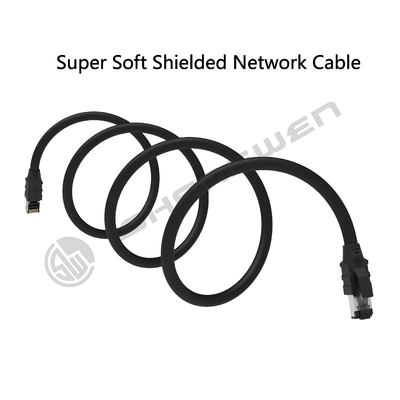 Cat5e FTP Ethernet Network Internet Patch Cord Cable RJ45 24AWG 4P 4pair CE UL Multiple Copper Twist Soft CCA BC Conductor