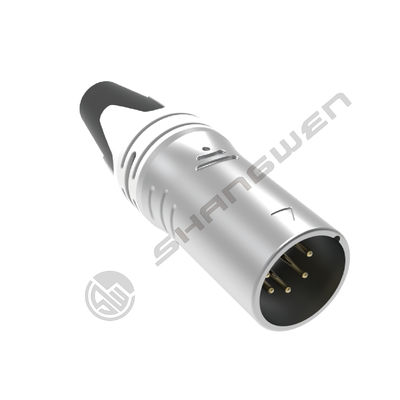 Wholesale Mini 5 Pin XLR Connector Outdoor Waterproof Male and Female Plug Socket 5-Pole Nickel Contacts