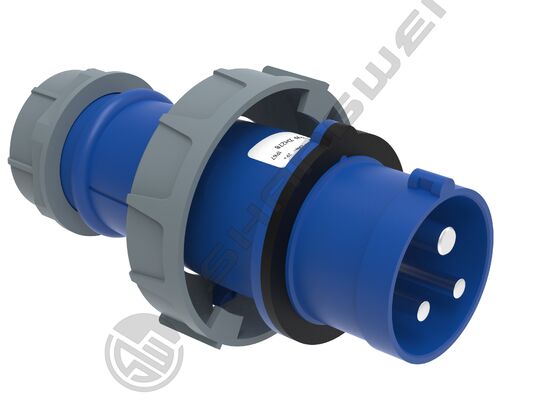 IP44 Industrial CEE/IEC Industrial Plug Connector 16A 6H 250V  Dustproof  2P+E Industrial Socket 3P Female Male Plug