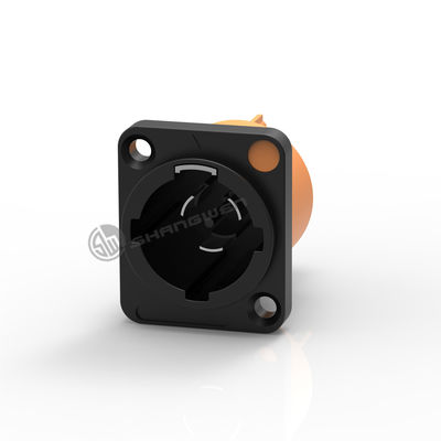Conector eléctrico de plástico de 3 pines con alta capacidad de corriente