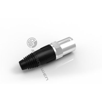 IP44 Ethernet Conector de chasis de 8 pines macho con señal de conector Rj45