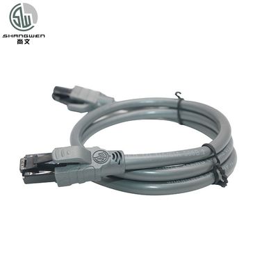 ODM Cable de cobre multi núcleo de red de datos Ethernet Lan Cat6A UTP 4 pareja 24 Awg Cable