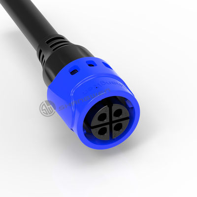 IP67 M19 Conector de 4 pines Conector femenino impermeable para cable de soldadura industrial
