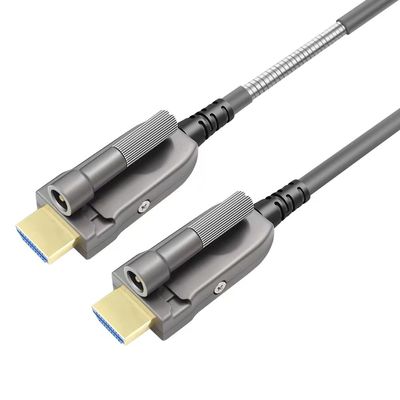 Chip de línea de silicio alemán HDMI2.0 HD Cable 4K 60Hz Fibra óptica blindada longitud 1m/2m/3m/5m
