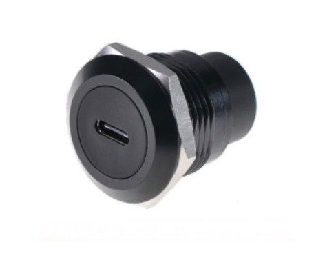 Conector redondo de datos de aleación de zinc para dispositivos de audio a prueba de polvo y duradero