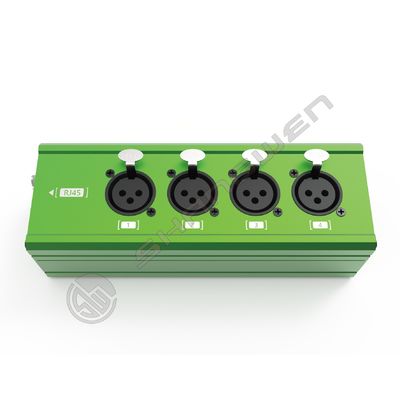 Extensor de cable de red de audio DMX MAXIMON 4 canales con RJ45 a 4 XLR Hombre Hembra