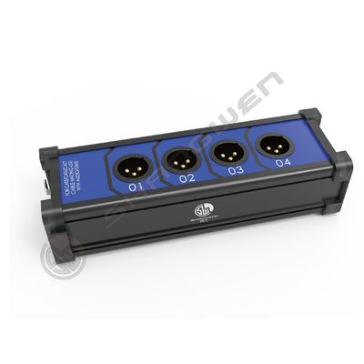 Audio DMX 4 Canal 3 Pin XLR Cable Rj45 Breakout Multi Network Stage Iluminación de sonido Ethercon Conectores de extensor de cable