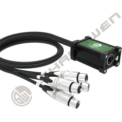 4-Channel 3-Pin XLR Audio Snake Cable for Stage Recording Studio Female Male Network Signal Extender Loud Speaker Cable Speakon