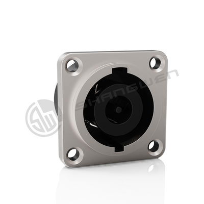 Conector de altavoz de chasis macho de 8 pines y 8 poros resistente y duradero con cierre rápido