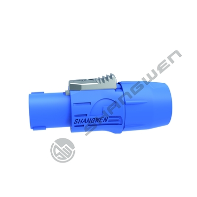 Conector de altavoz industrial en forma de D de 4 pines, conector impermeable, enchufe hembra de 4 polos, conector de cable Speakon hembra para altavoz