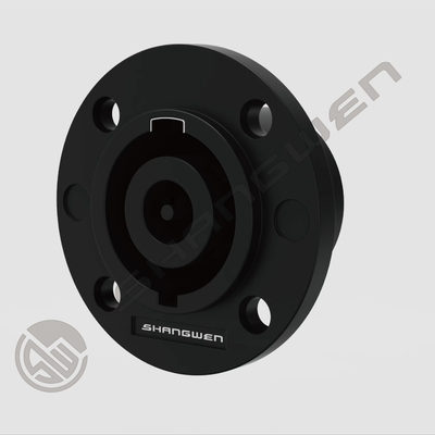Conector rápido y resistente de 8 poros y 8 pines, macho, para chasis, accesorios de electrónica industrial, tipos de conectores para altavoces