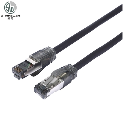 CE ROHS FTP UTP SFTP Cat8 Rj45 Plug 1000ft Cordón de parche Ethernet Cables de comunicación de cable de red LAN
