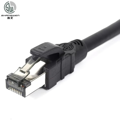 Cat5e Red Ethernet FTP Cable de conexión a Internet RJ45 24AWG 4P 4pair CE UL Múltiples de cobre Twist suave CCA BC conductor