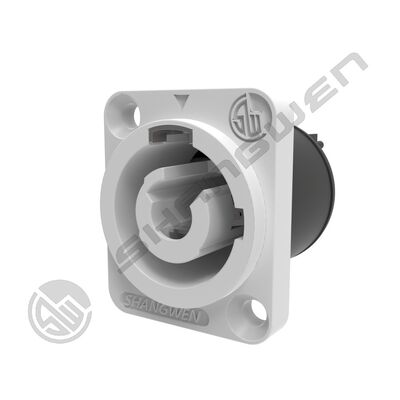 Industrial Waterproof Circular Power Connector Electrical Powercon