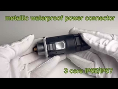 Conector eléctrico de aleación de cobre de 600V IP67-Clasificado para entornos adversos