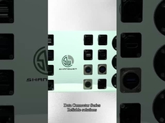 Conector de montaje de paneles interiores y exteriores Conector de cables de datos impermeables Ip65