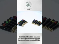 Enchufe industrial RCA Audio Connector 2 Contacto RCA macho Lotus Jack