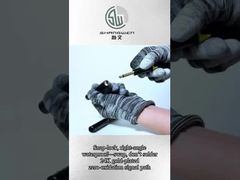 Audio 6.35 mm Jack Plug Conector masculino eléctrico de 250 V