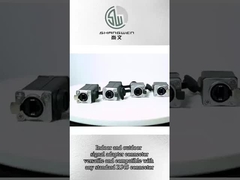 Conector de señal de alimentación femenino Accesorios Adaptador de enchufe Rj45